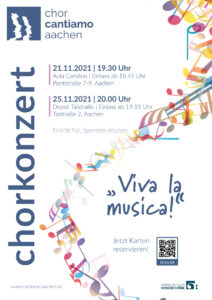 chor cantiamo aachen: Viva la musica!